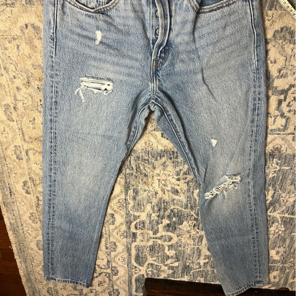 LEVI'S 501 Skinny Jeans in Can't Touch This Size 26x28 - Picture 9 of 10
